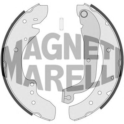 MAGNETI MARELLI 360219192245 -  Тормозные колодки